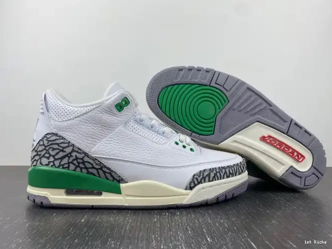 1st Kicks Shoes (W) CK9246-136 3 Lucky Green Retro Jordan 0522